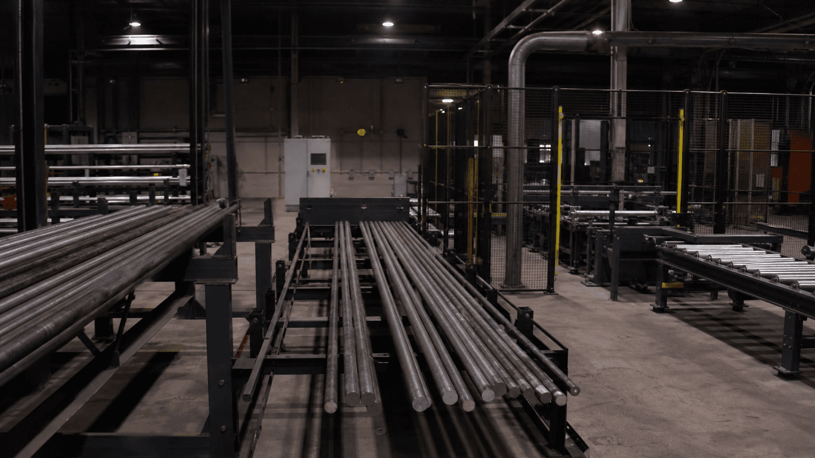Round bar immersion flaw detection cell